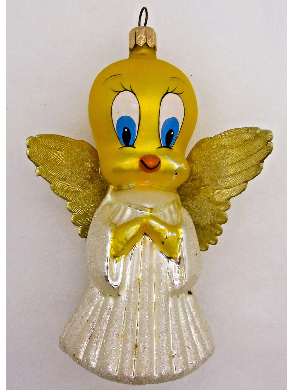 Christopher Radko 1996 Warner Bros. Little Angel Tweety Ornament with Box